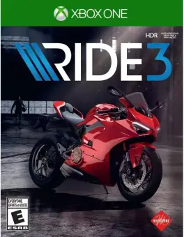 Capa de RIDE 3 (Xbox One)