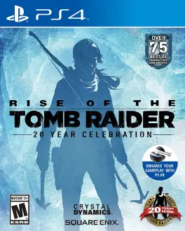 Capa de Rise of The Tomb Raider: 20 Year Celebration (PS4)