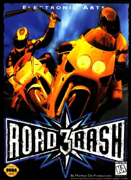 Capa de Road Rash 3 (Mega Drive)