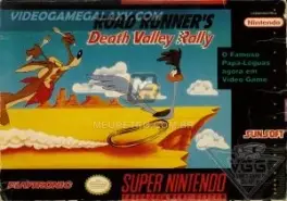 Capa de Road Runner's Death Valley Rally (SNES)