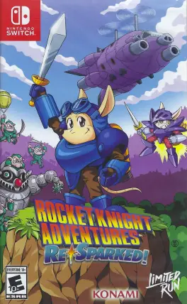 Capa de Rocket Knight Adventures: Re-Sparked! (Switch)