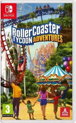 Capa de Roller Coaster Tycoon Adventures (Switch)