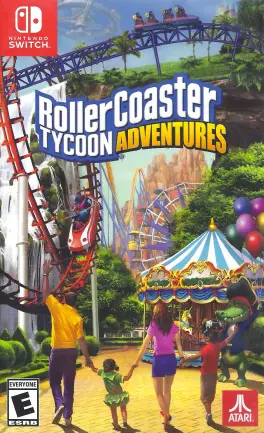Capa de RollerCoaster Tycoon Adventures (Switch)