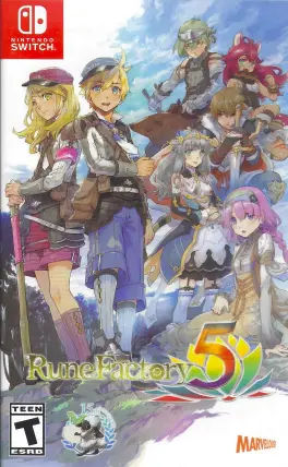 Capa de Rune Factory 5 (Switch)