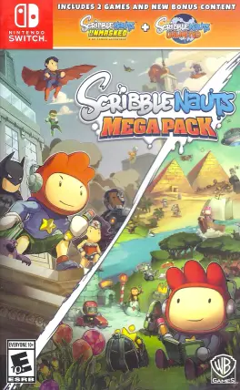 Capa de Scribblenauts Mega Pack (Switch)