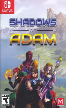 Capa de Shadows of Adam (Switch)