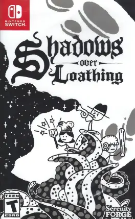 Capa de Shadows Over Loathing (Switch)