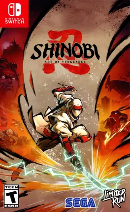 Capa de Shinobi: Art of Vengeance (Switch)