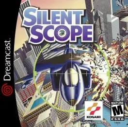 Capa de Silent Scope (Dreamcast)