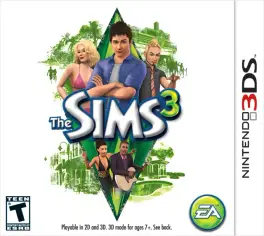 Capa de Sims 3 (3DS)