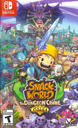 Capa de Snack World: The Dungeon Crawl Gold (Switch)