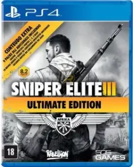 Capa de Sniper Elite III (PS4)