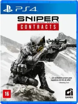 Capa de Sniper Ghost Warrior Contracts (PS4)