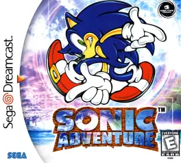 Capa de Sonic Adventure (Dreamcast)