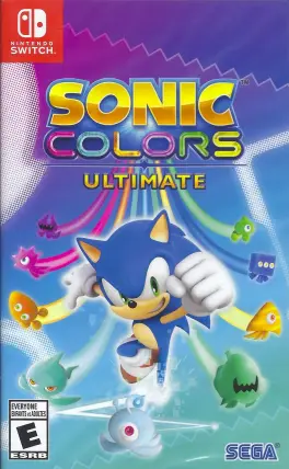 Capa de Sonic Colors Ultimate (Switch)