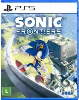 Capa de Sonic Frontiers (PS5)