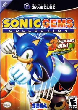 Capa de Sonic Gems Collection (GameCube)