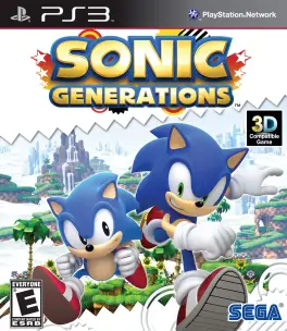 Capa de Sonic Generations (PS3)