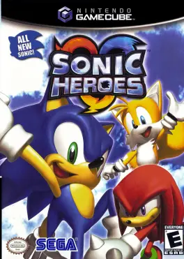 Capa de Sonic Heroes (GameCube)