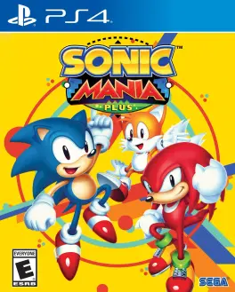 Capa de Sonic Mania Plus (PS4)