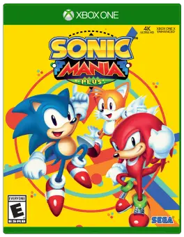 Capa de Sonic Mania Plus (Xbox One)