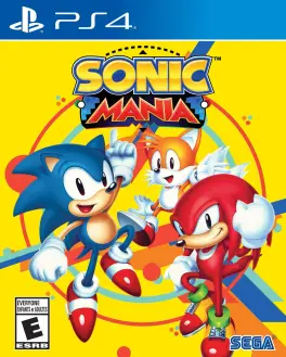 Capa de Sonic Mania (PS4)