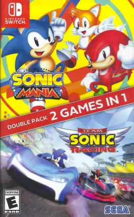 Capa de Sonic Mania / Team Sonic Racing Double Pack (Switch)