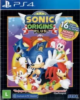 Capa de Sonic Origins Plus (PS4)