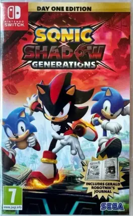 Capa de Sonic x Shadow Generations [Day One Edition] (Switch)