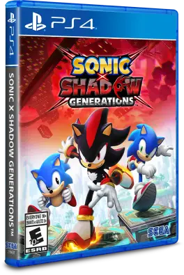 Capa de Sonic X Shadow Generations (PS4)