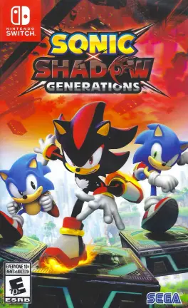 Capa de Sonic X Shadow Generations (Switch)