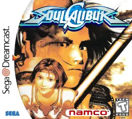 Capa de SoulCalibur (Dreamcast)