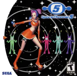 Capa de Space Channel 5 (Dreamcast)