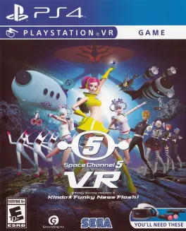 Capa de Space Channel 5 VR Kinda Funky News Flash! (PS4)
