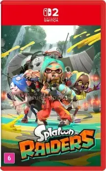 Capa de Splatoon Raiders (Switch 2)
