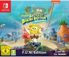 Capa de SpongeBob SquarePants: Battle for Bikini Bottom Rehydrated [F.U.N Edition] (Switch)