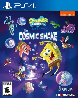 Capa de SpongeBob SquarePants: The Cosmic Shake (PS4)