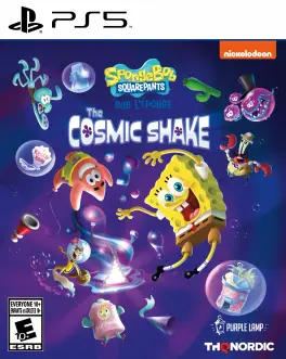 Capa de SpongeBob SquarePants: The Cosmic Shake (PS5)