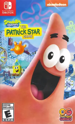 Capa de SpongeBob SquarePants: The Patrick Star Game (Switch)