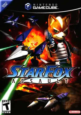 Capa de Star Fox: Assault (GameCube)