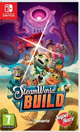 Capa de SteamWorld Build (Switch)