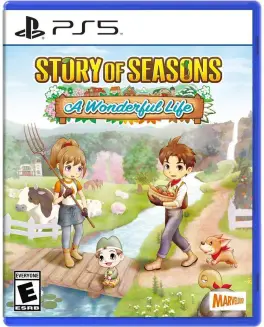 Capa de Story of Seasons: A Wonderful Life (PS5)