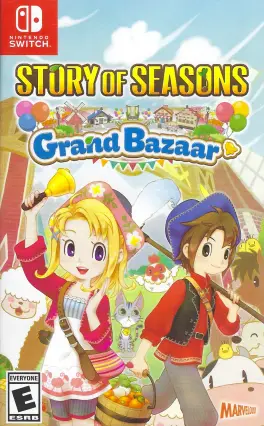 Capa de Story Of Seasons: Grand Bazaar (Switch)