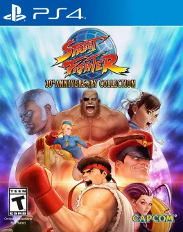 Capa de Street Fighter: 30th Anniversary Collection (PS4)