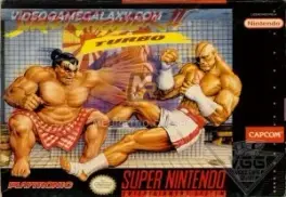 Capa de Street Fighter II Turbo (SNES)