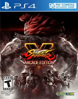 Capa de Street Fighter V: Arcade Edition (PS4)