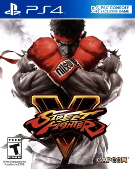 Capa de Street Fighter V (PS4)