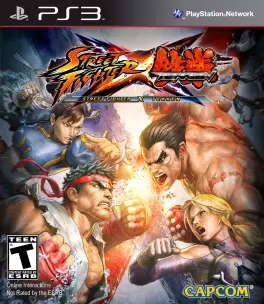 Capa de Street Fighter X Tekken (PS3)