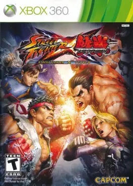 Capa de Street Fighter X Tekken (Xbox 360)