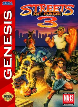 Capa de Streets of Rage 3 (Mega Drive)